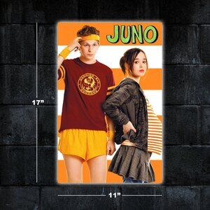 Juno movie poster - 11x17 film wall art print merch gift collectable diablo cody